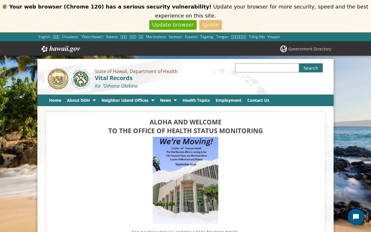 Mililani Town residents directory Hawaii vital records